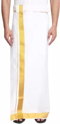 Woven White Lungi